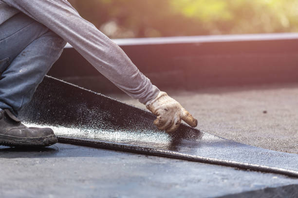 Professional Exterior Waterproofing technician working in Spencer, WI
